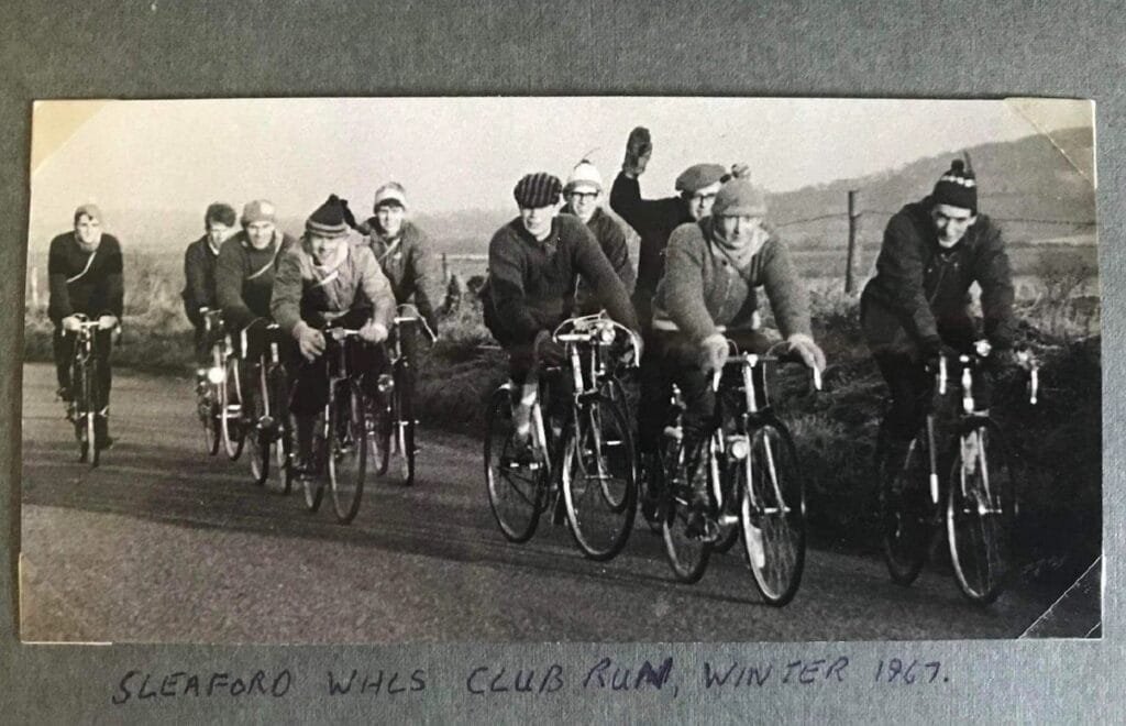 Sleaford Wheelers Club Run Winter 1967