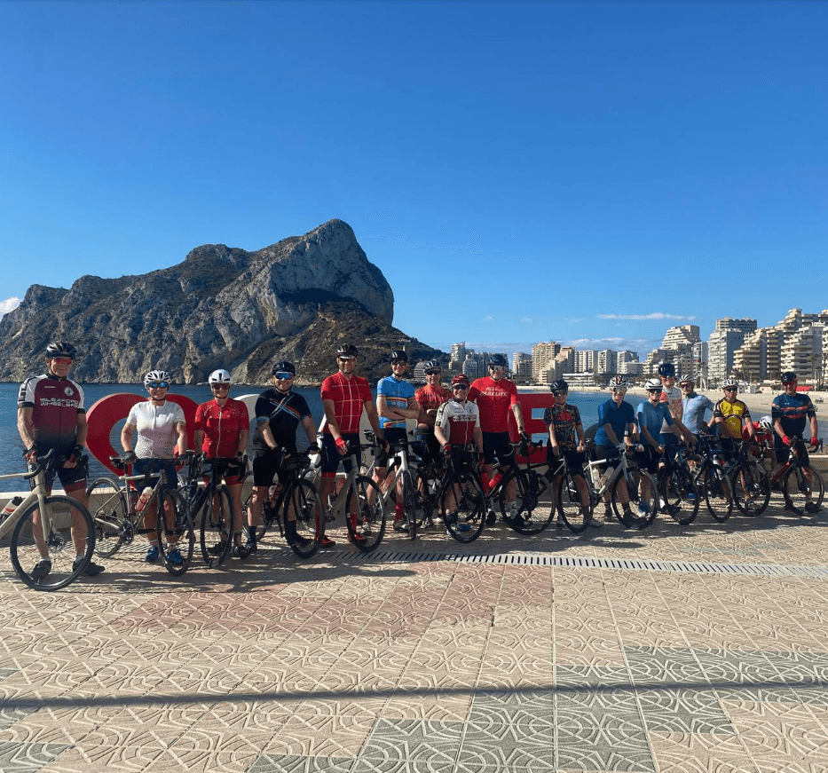 Sleaford wheelers in calpe